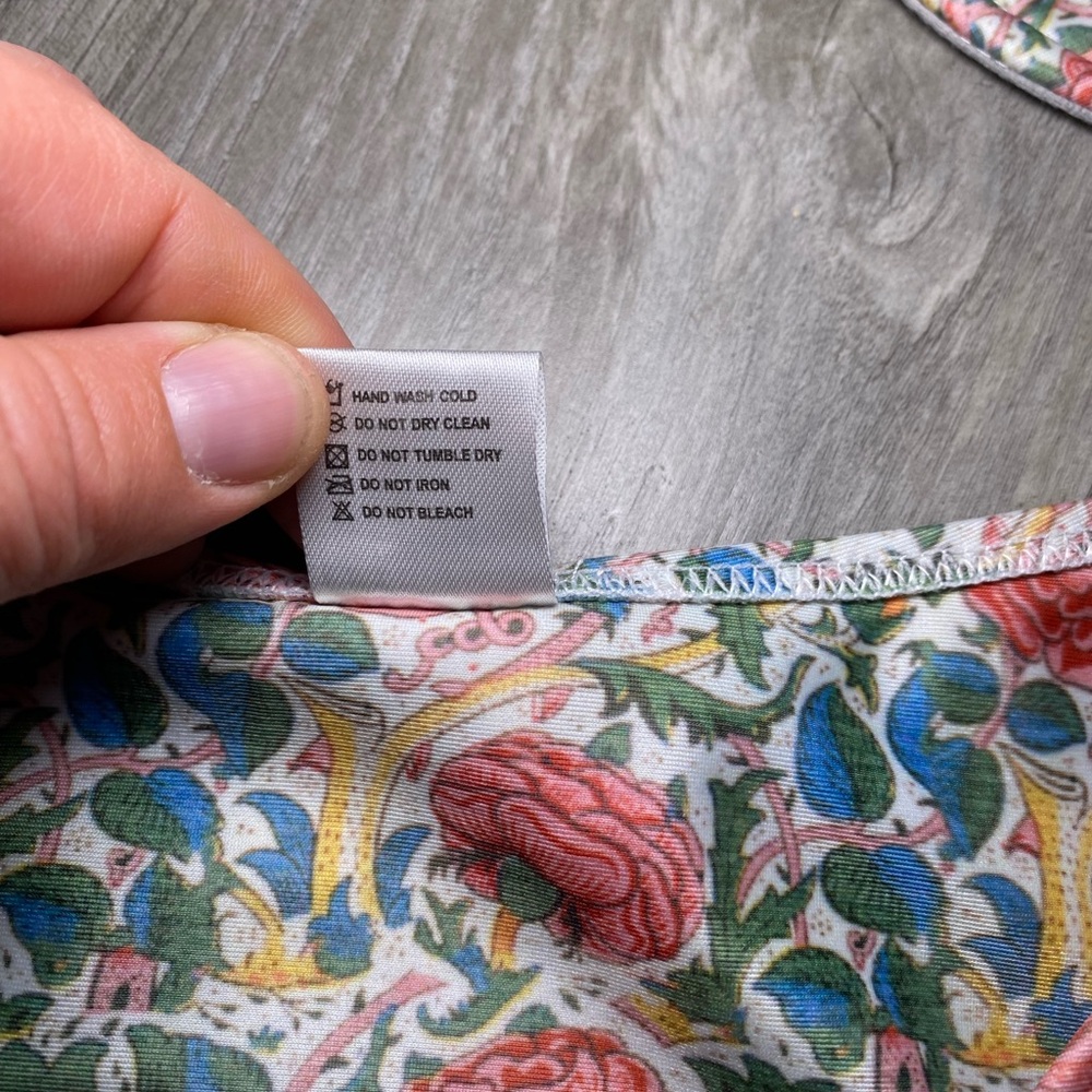 EUC Like New Ladybird Bikini Top (XXL) and Bottom (Large) Floral Ruffle Gingham - Picture 7 of 15